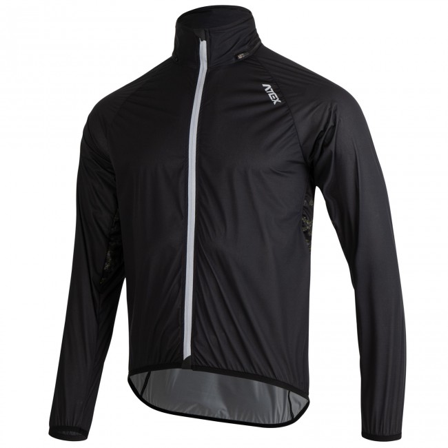 Ľahká pláštenka s kapucňou MEDARD, čierna Ľahká pláštenka s kapucňou MEDARD, čierna