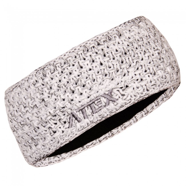 Pletená čelenka KNIT šedá melange Pletená čelenka KNIT šedá melange