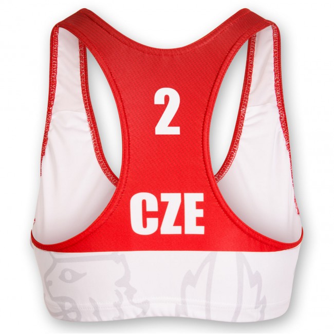 Beachvolejbalový top HANKA červený #2