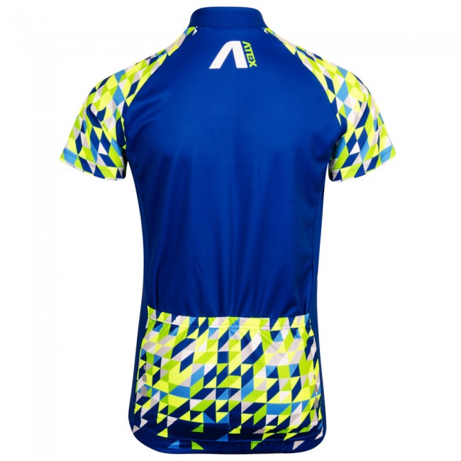 Detský cyklistický dres SATO, modrý Detský cyklistický dres SATO, modrý