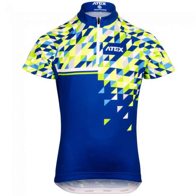 Detský cyklistický dres SATO, modrý Detský cyklistický dres SATO, modrý