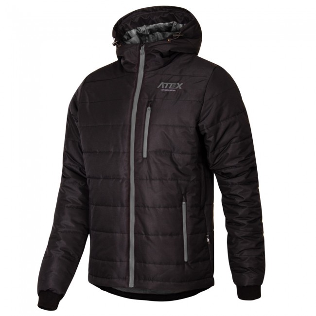 Zimná bunda POLARIS, šedý zips Zimná bunda POLARIS, šedý zips