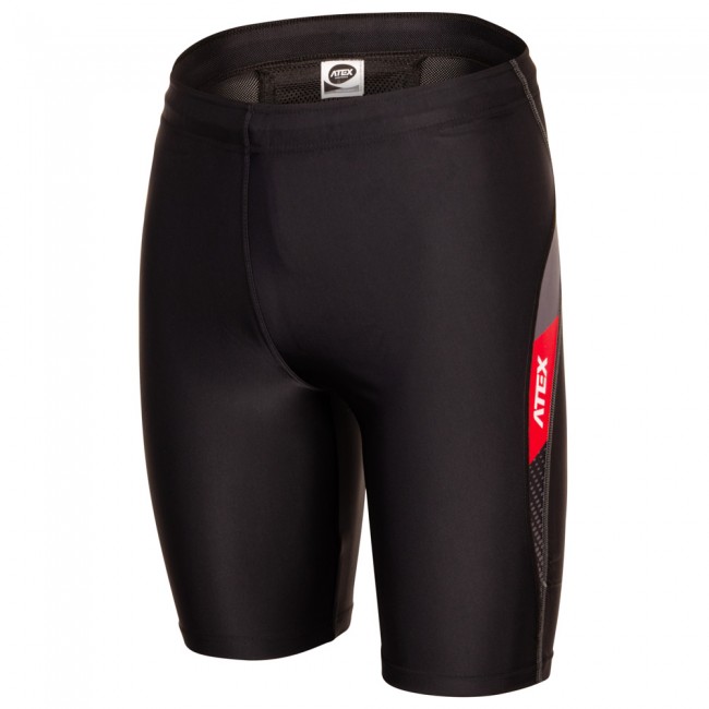 Elastické krátke nohavice REVOLT RED Elastické krátke nohavice REVOLT RED