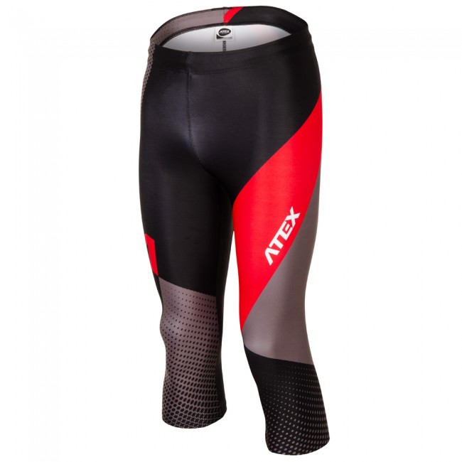 Atletické nohavice REVOLT RED trojštvrťové Atletické nohavice REVOLT RED trojštvrťové