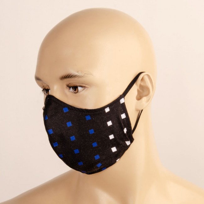 Obličejová rouška QUADRAT dvouvrstvá Obličejová rouška QUADRAT dvouvrstvá