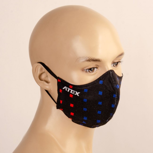 Obličejová rouška QUADRAT dvouvrstvá Obličejová rouška QUADRAT dvouvrstvá